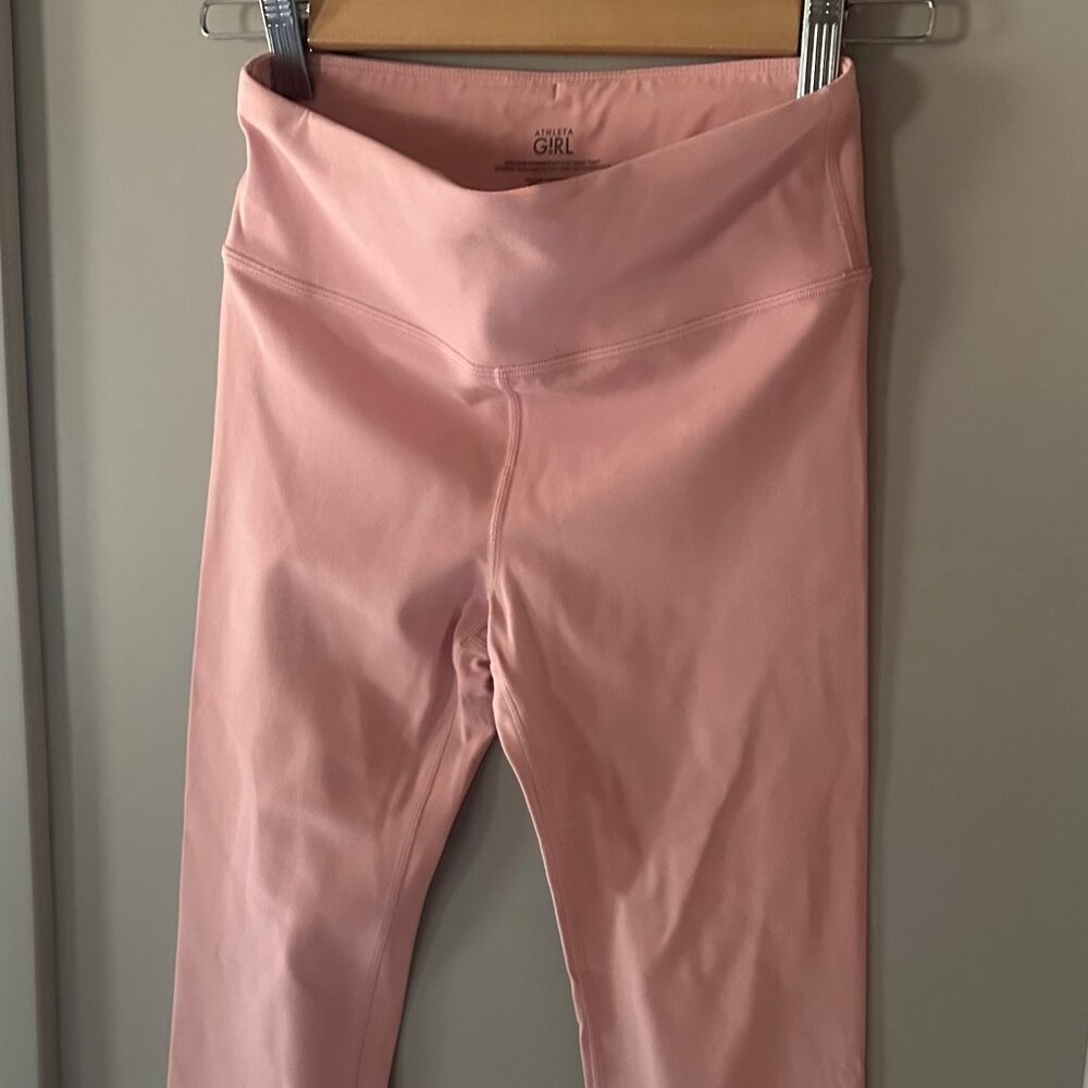 Girls Athleta Dusty Pink Leggings XL/14